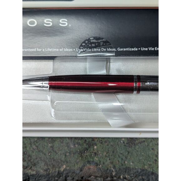 Cross Red & Silver Pen – AAA 100th Anniversary Boxed Set w/ Guarantee - Picture 5 of 5